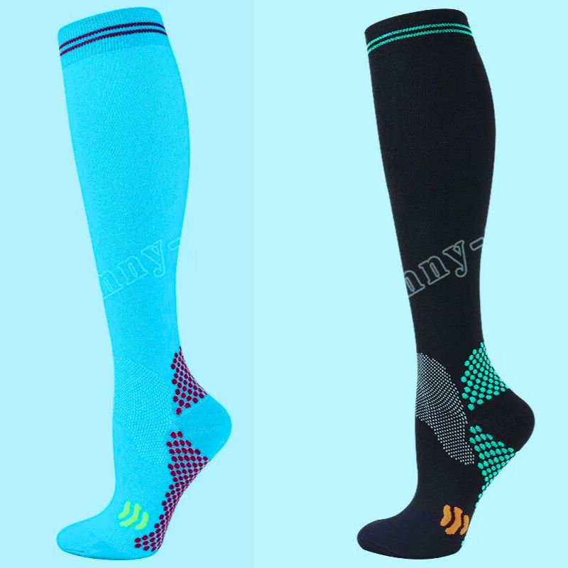 Bas-de-contention-homme-Circuleplus-Vert-Bleu