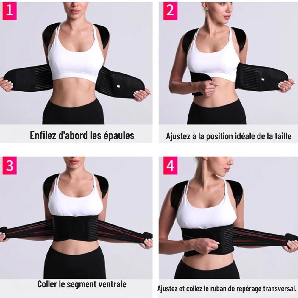 ceinture dos pour activité sportive