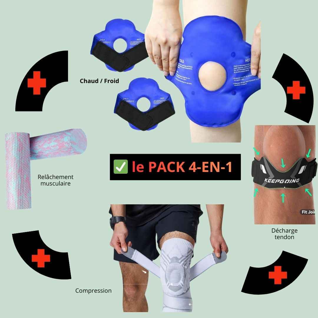 Douleur Tendon Rotulien | Pack Approche Sport