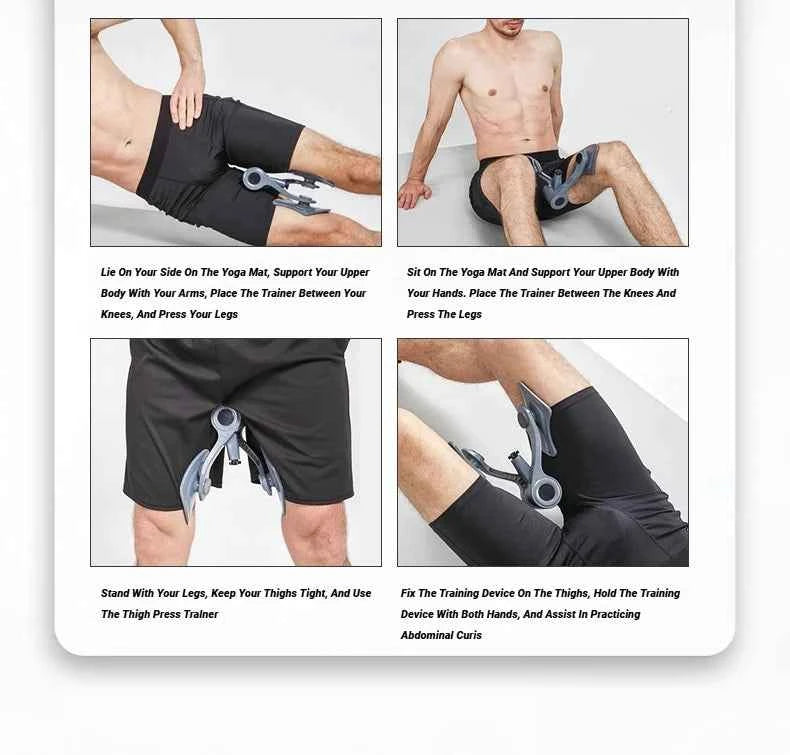 Kegel Fitness Equipment Home Exercise Pelvis Pelvic Muscle Trainer Buttock Equipments For Men Floor Exerciser - Strengthen