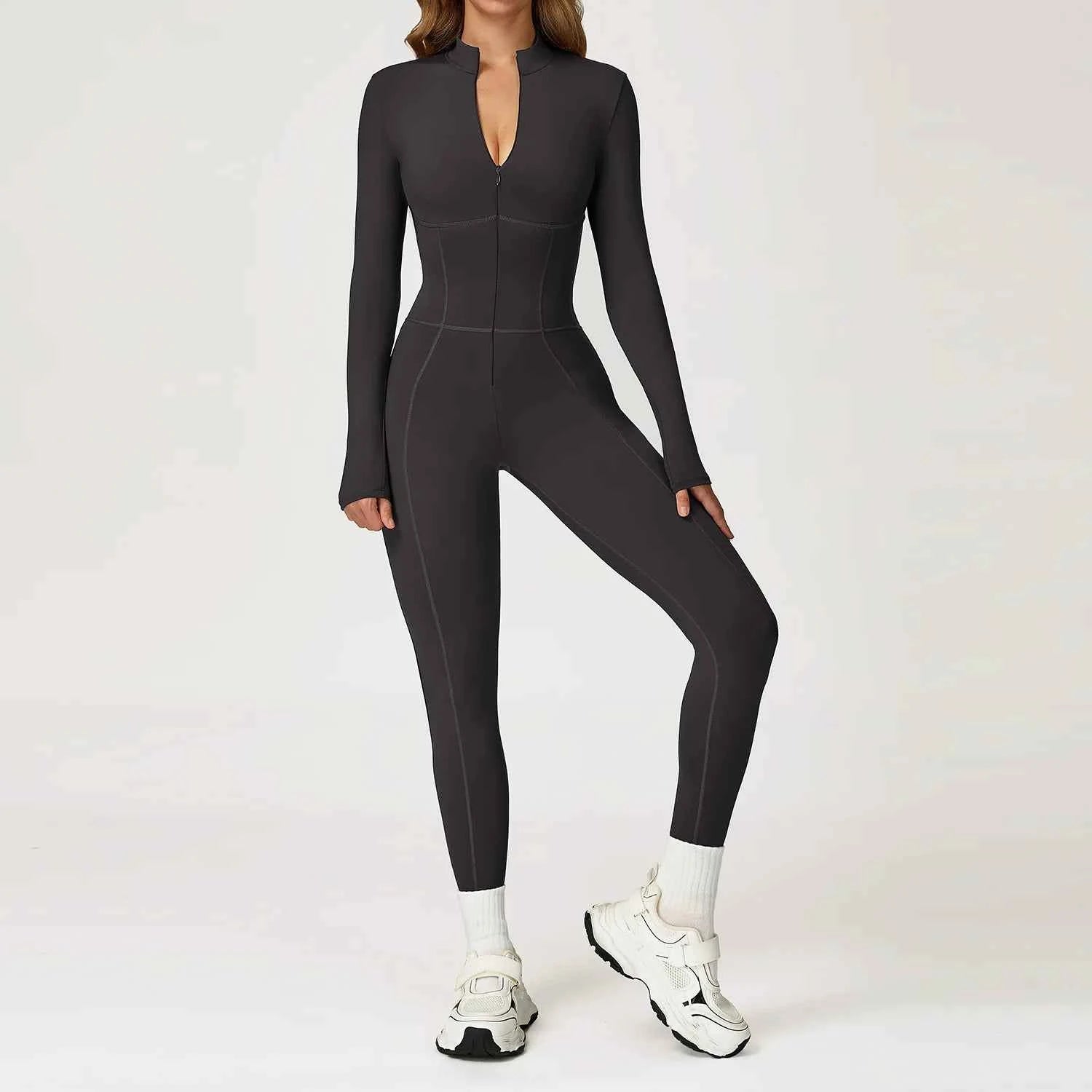 Yoga Overalls Long Sleeved Women&