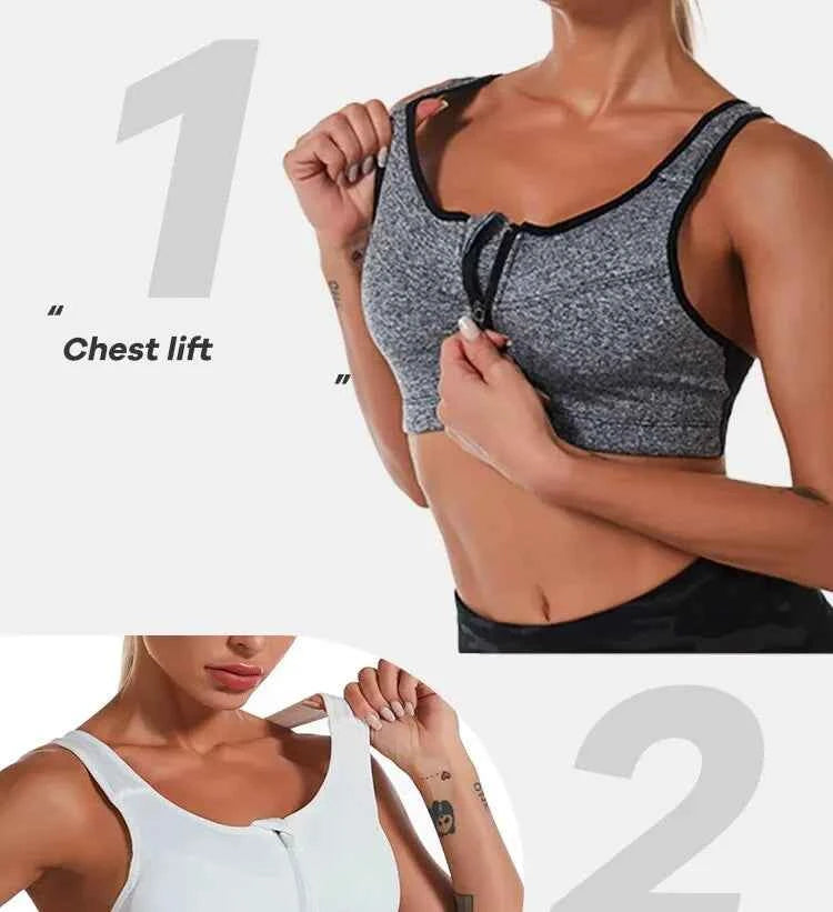 Yoga Fitness Bra Shock-absorbing Sports Bra Breathable and Quick Drying Training Running WOMEN&
