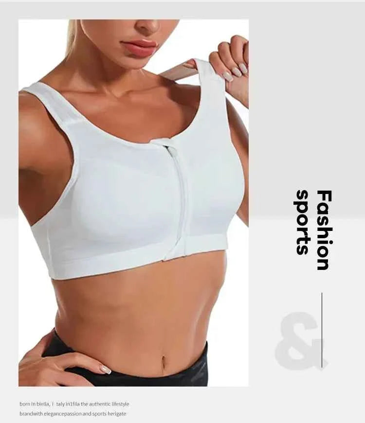 Yoga Fitness Bra Shock-absorbing Sports Bra Breathable and Quick Drying Training Running WOMEN&