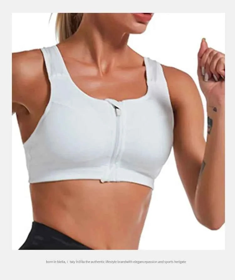 Yoga Fitness Bra Shock-absorbing Sports Bra Breathable and Quick Drying Training Running WOMEN&