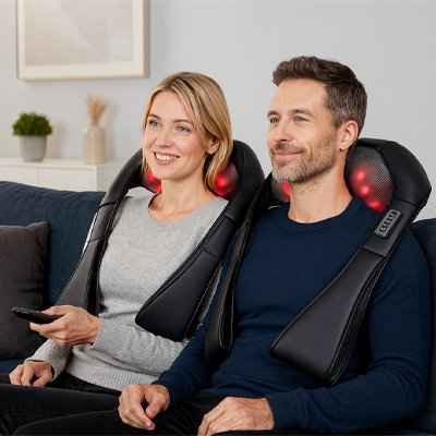 Masseur Infrarouge Anti-Douleur Professionnel | Appareil De Massage Chauffant Multifonction RelaxPro™