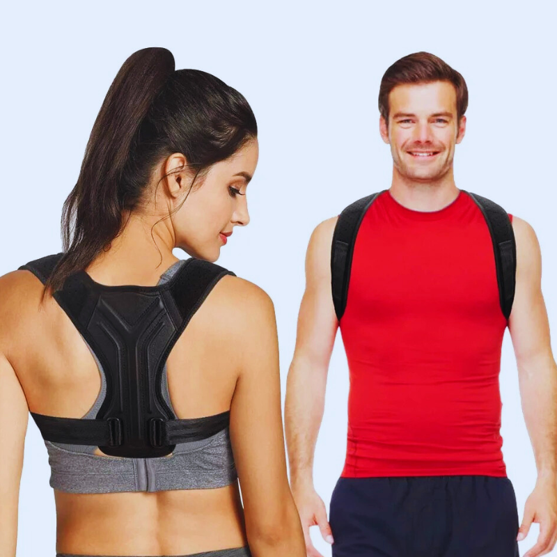 Correcteur de Posture Dos & Épaules – Positio — en utilisation douleur dos lombaires sportif