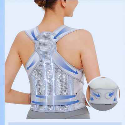 Correcteur de Posture Dos – Cyphose & Scolios — en utilisation douleur dos lombaires sportif