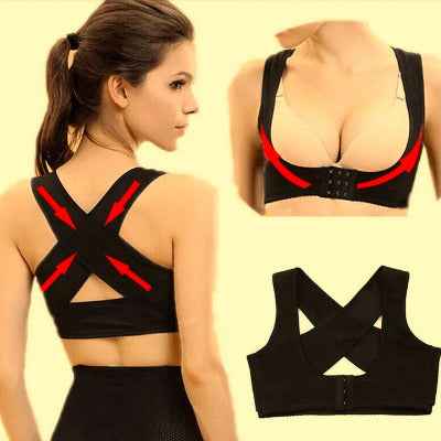 Correcteur Posture PosturaFit™ – Soulagement Douleur Dos & Cervicale