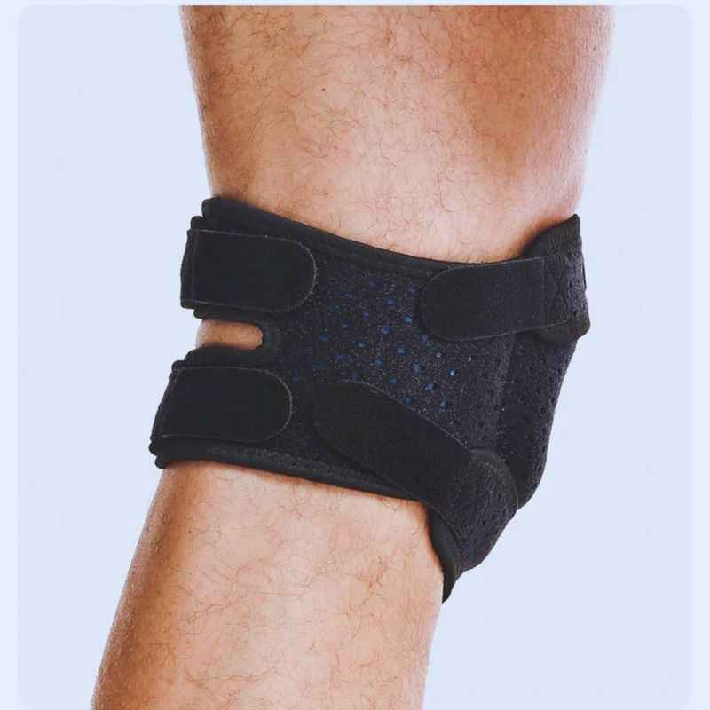Genouillère rotulienne pour sportif tendinite — sangle infra-rotulienne ajustable port running