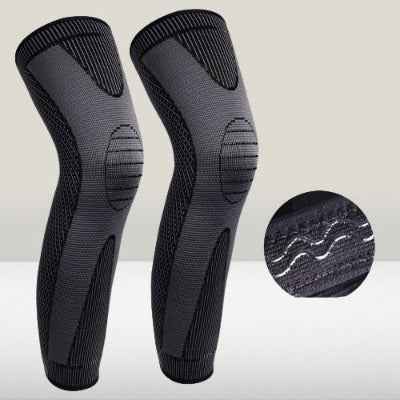 Manchon de Compression GenouProtect™ - Soutien Optimal pour Sport et Fitness avec Manchon de Compression Genou - Approche sport
