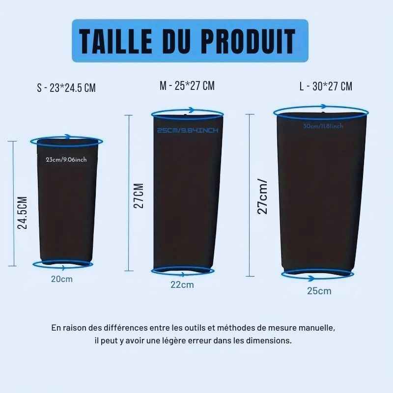 Manchon de compression chaud/froid 360° | CryoFlex™