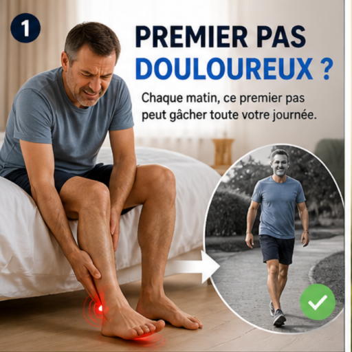 marcher sans douleur au talon toute journée
