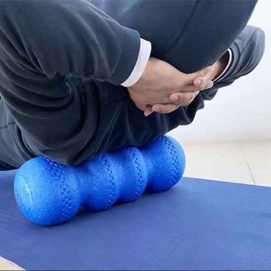 Massage ciblé des jambes avec MyoPress™ multi-sphères — trigger points quadriceps et mollets