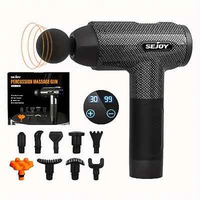 Massage Gun — vue supplementaire massage recuperation musculaire | Approche Sport