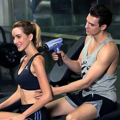 Massage Gun — detail technique massage recuperation musculaire | Approche Sport | Approche Sport sport recuperation
