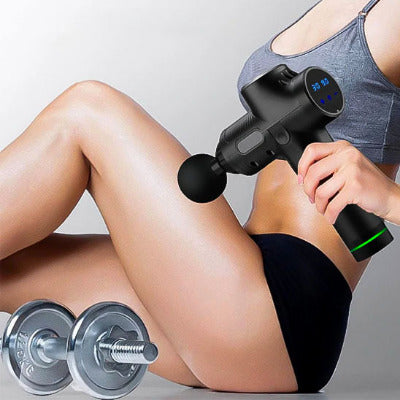 pistolet de massage vibratherapy qui réduit les tensions musculaires