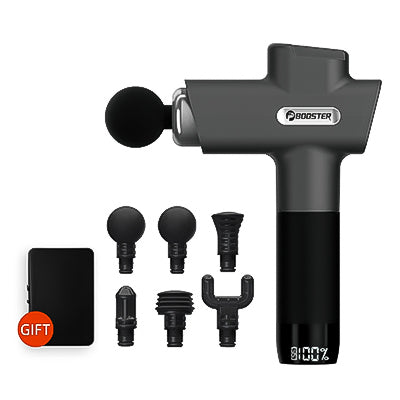 pistolet massage boosterfit max gris