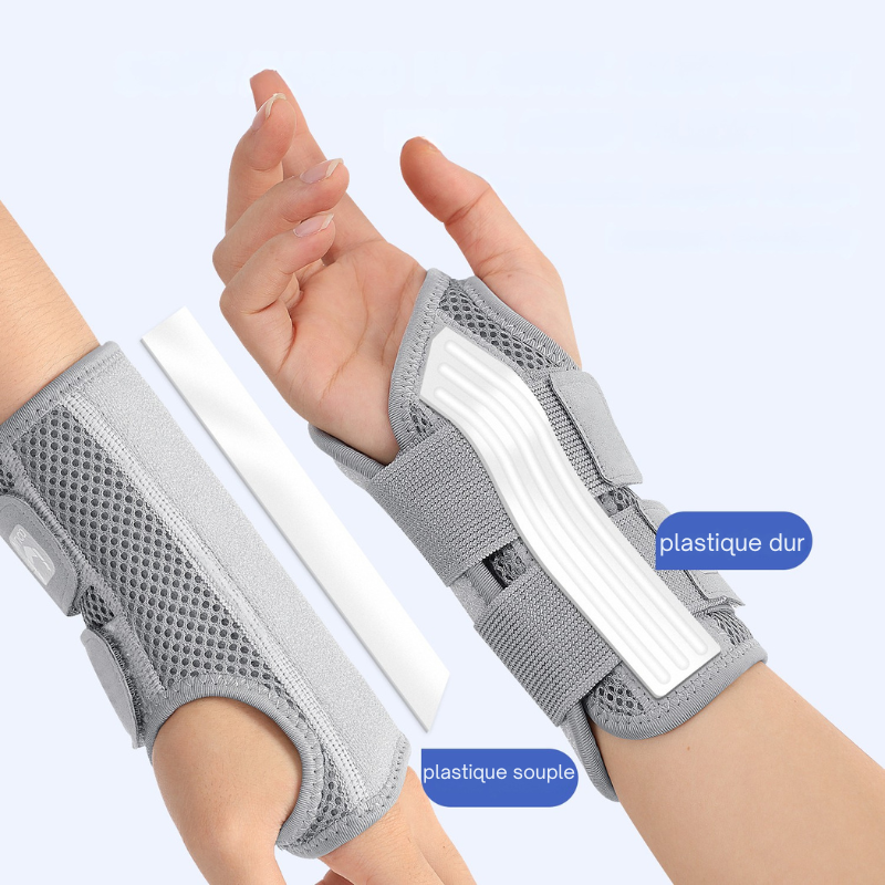 Attelle poignet pour soulagement et prévention des complications des blessures sport amateur