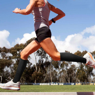 Chaussettes de fitness de sport divers et soutien veineux compressives et pratique