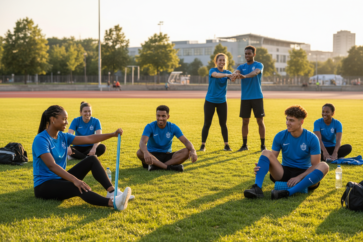 Équipements groupes sportifs — usage sportif, maintien et confort pour sportif amateur Approche Sport