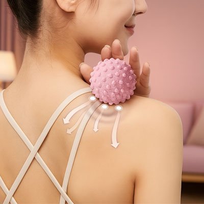 Balle RecupRelax – accessoire compact pour auto-massage profond