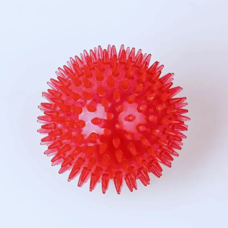 Accessoire de récupération – balle de massage pour relâchement myofascial-rouge