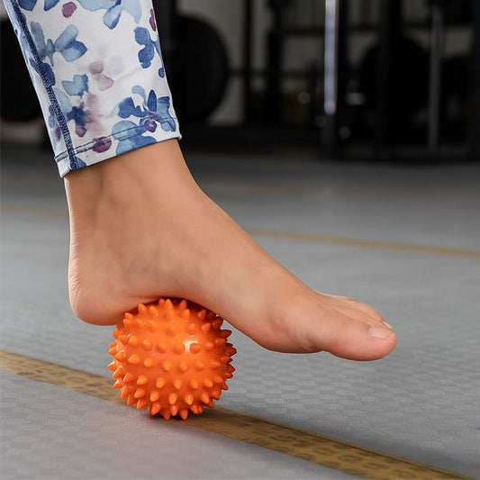 Balle de massage manuelle de la plante des pieds : améliore la mobilité et la souplesse