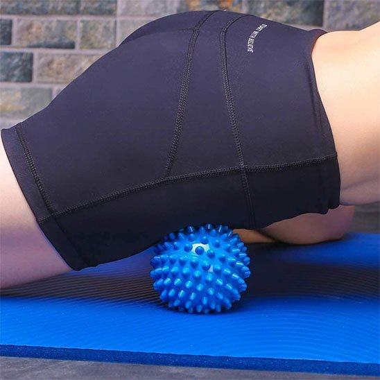 Balle de massage texturée – relaxation profonde et stimulation des tissus