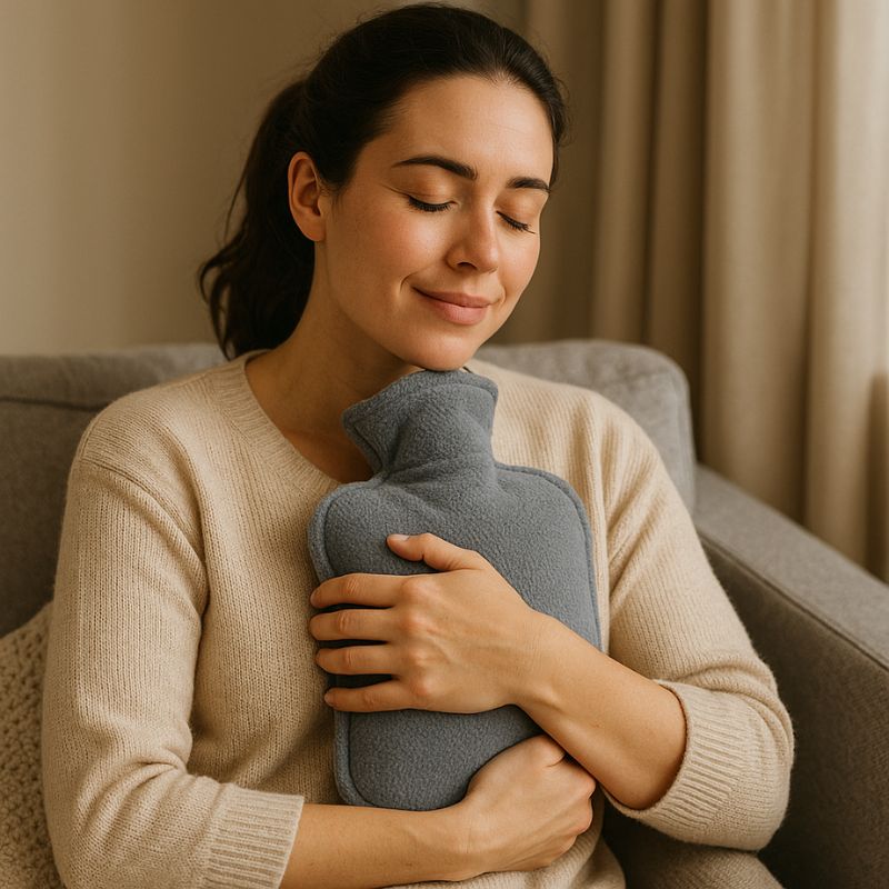Bouillotte bien-être pour sportifs : accélère la récupération musculaire et diminue les courbatures post-effort