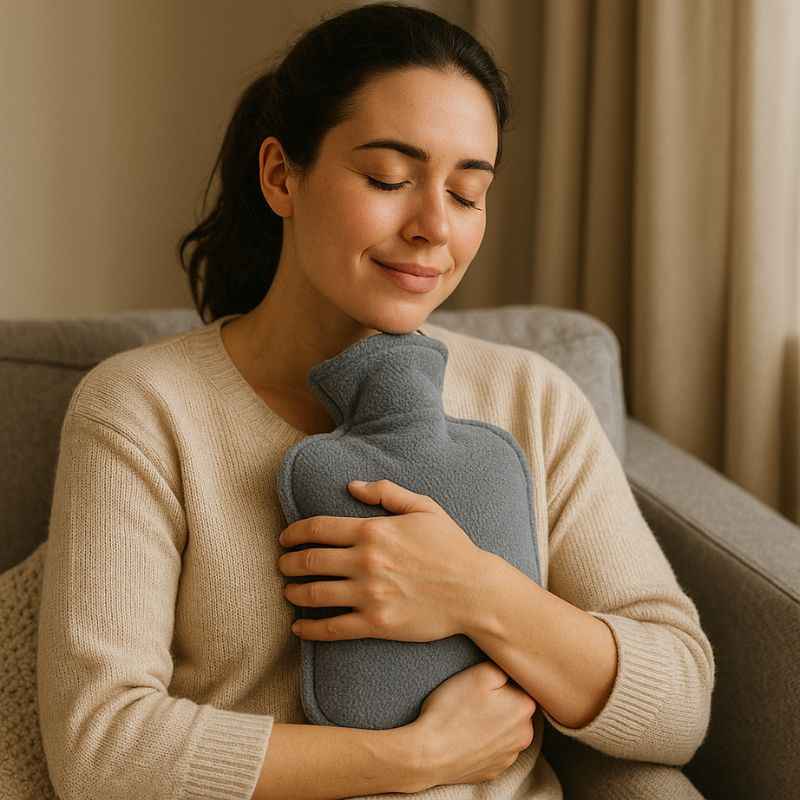 Bouillotte eau chaude | Premium-Confort™