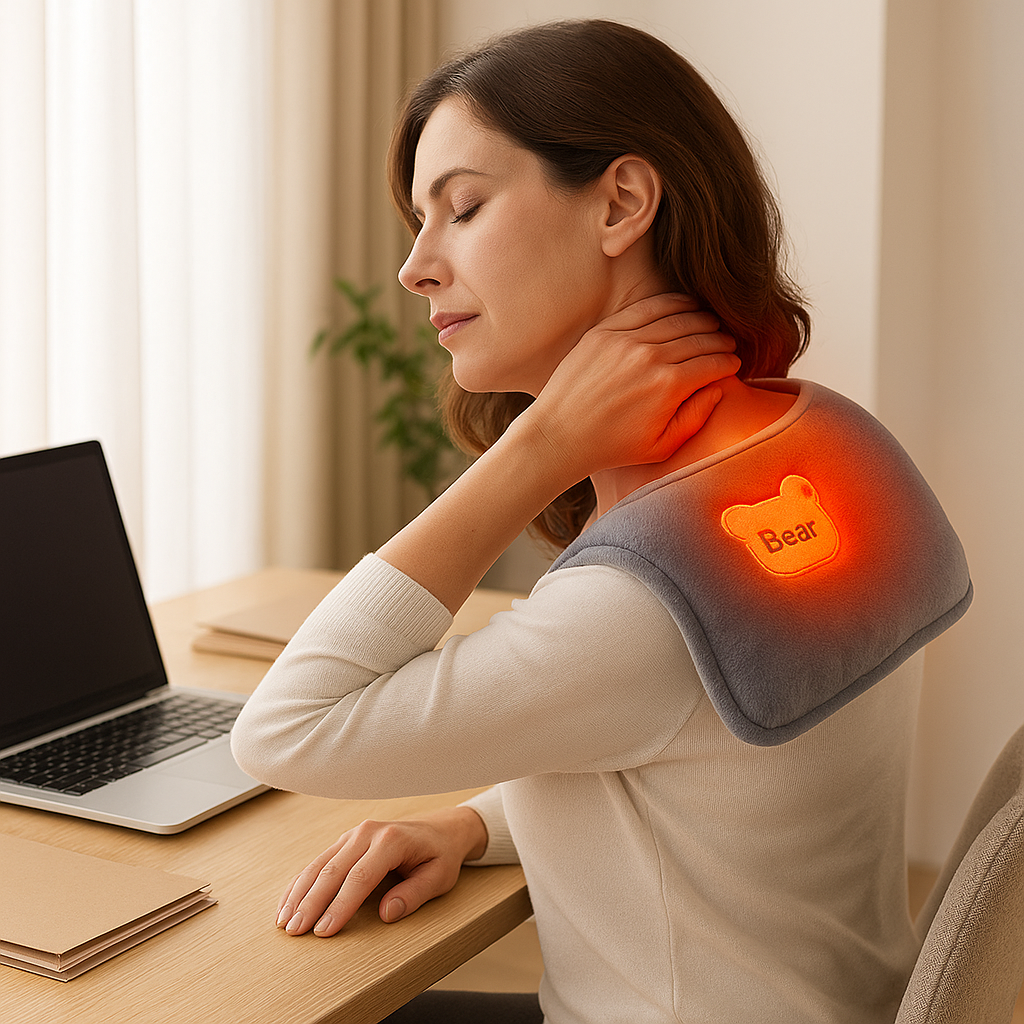 Bouillotte Électrique ComfortRelief™ – Chaleu — vue principale massage recuperation musculaire