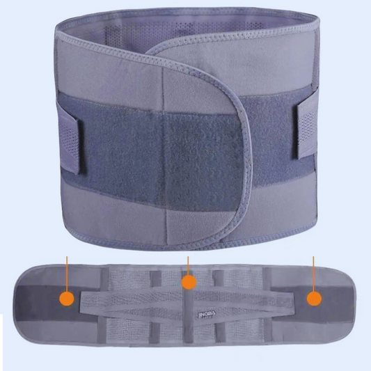 CEINTURE LOMBAIRE De Soutien grise respirante