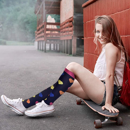 CHAUSSETTE-CONTENTION-FITNESS-convenable-pour-tous-vêtements
