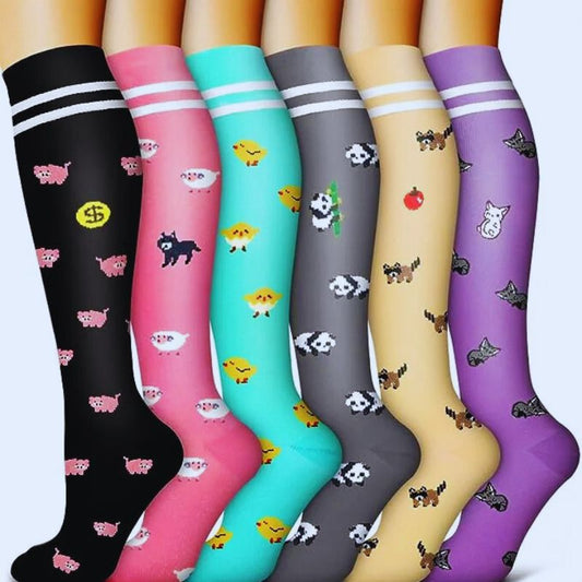 CHAUSSETTE-CONTENTION-FITNESS-femme