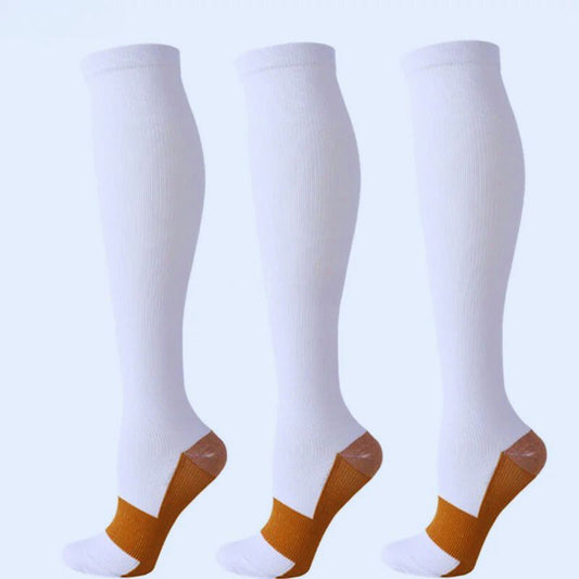 CHAUSSETTES-DE-CONTENTION-FEMME-FITNESS-confortable-et-élégant