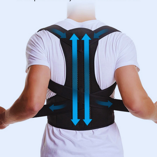 Ceinture-Dorsale-Correcteur-De-Posture-Sangles-réglables