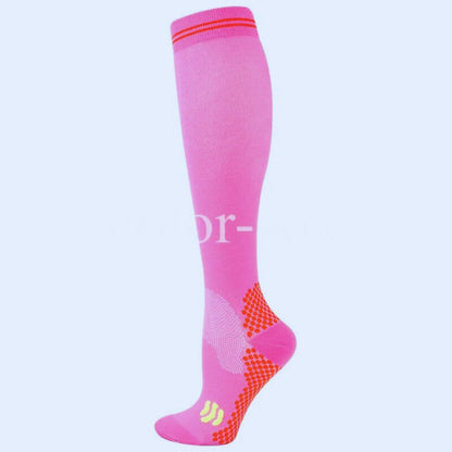 Chaussette-contention-rose