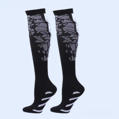 Chaussette-de-compression-circulationplus-grise