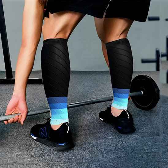 Manchon Mollet RecupActive – Tennis, Sports d — vue supplementaire periostite tibiale running
