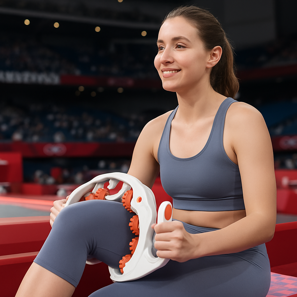 Rouleau de massage multifonction pour récupération musculaire instantanée -Approche Sport Center