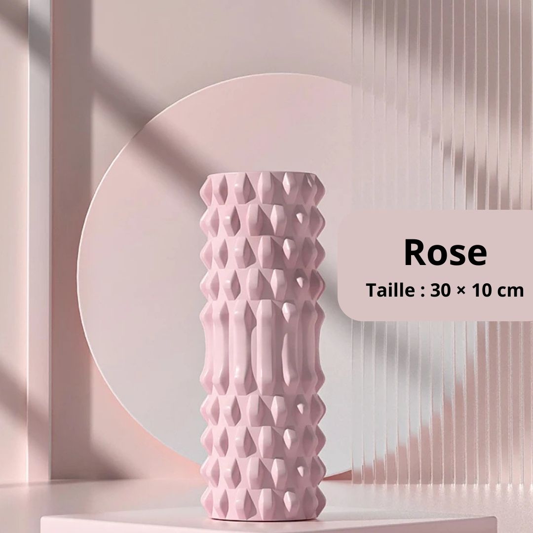 Rouleau-de-massage-musculaire-rose-petit