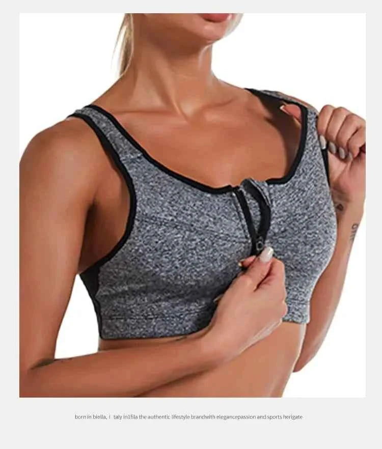 Yoga Fitness Bra Shock-absorbing Sports Bra Breathable and Quick Drying Training Running WOMEN&