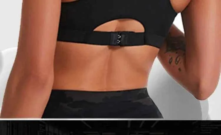 Yoga Fitness Bra Shock-absorbing Sports Bra Breathable and Quick Drying Training Running WOMEN&
