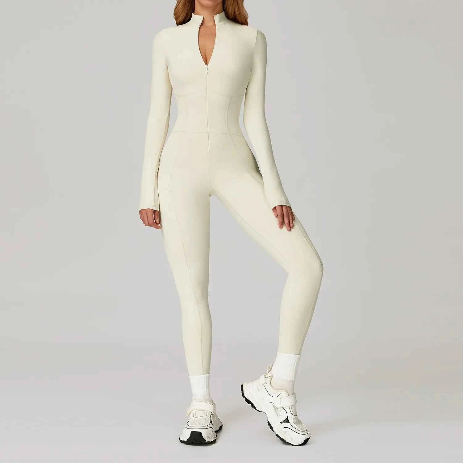 Yoga Overalls Long Sleeved Women&