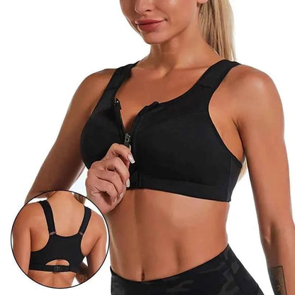 Yoga Fitness Bra Shock-absorbing Sports Bra Breathable and Quick Drying Training Running WOMEN&
