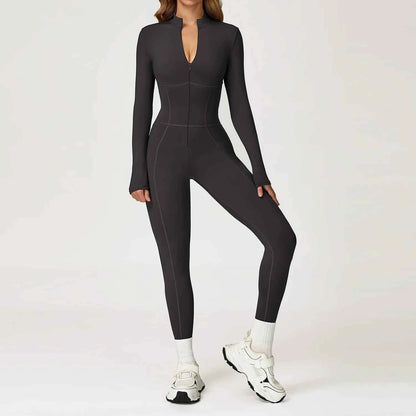 Yoga Overalls Long Sleeved Women&