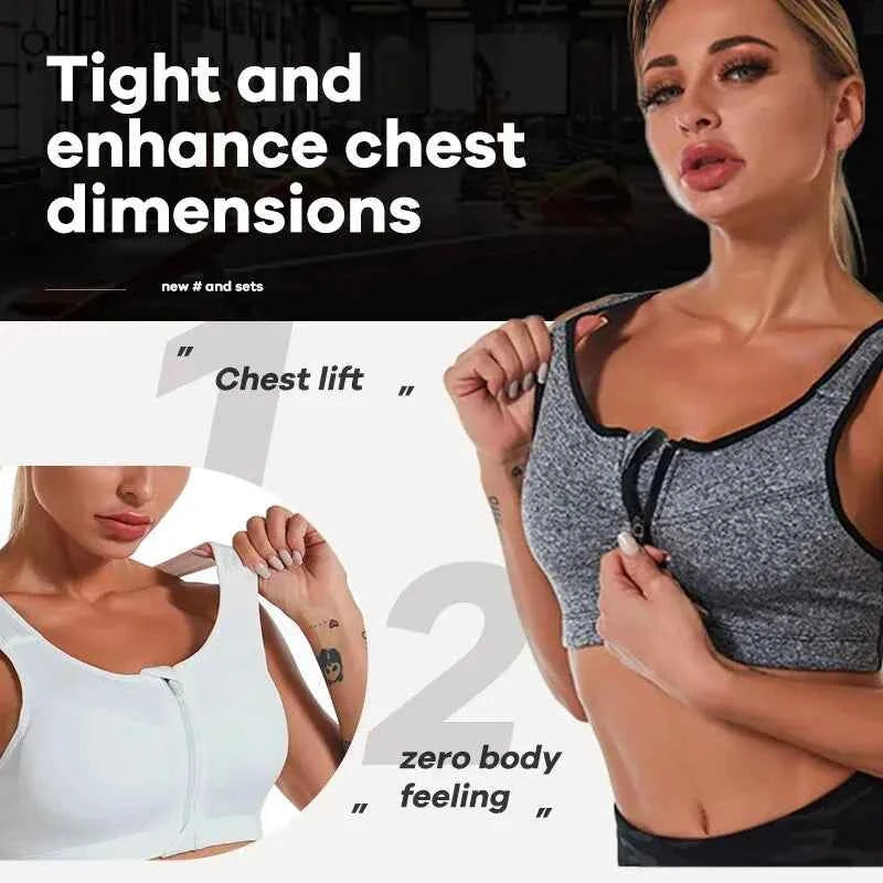 Yoga Fitness Bra Shock-absorbing Sports Bra Breathable and Quick Drying Training Running WOMEN&