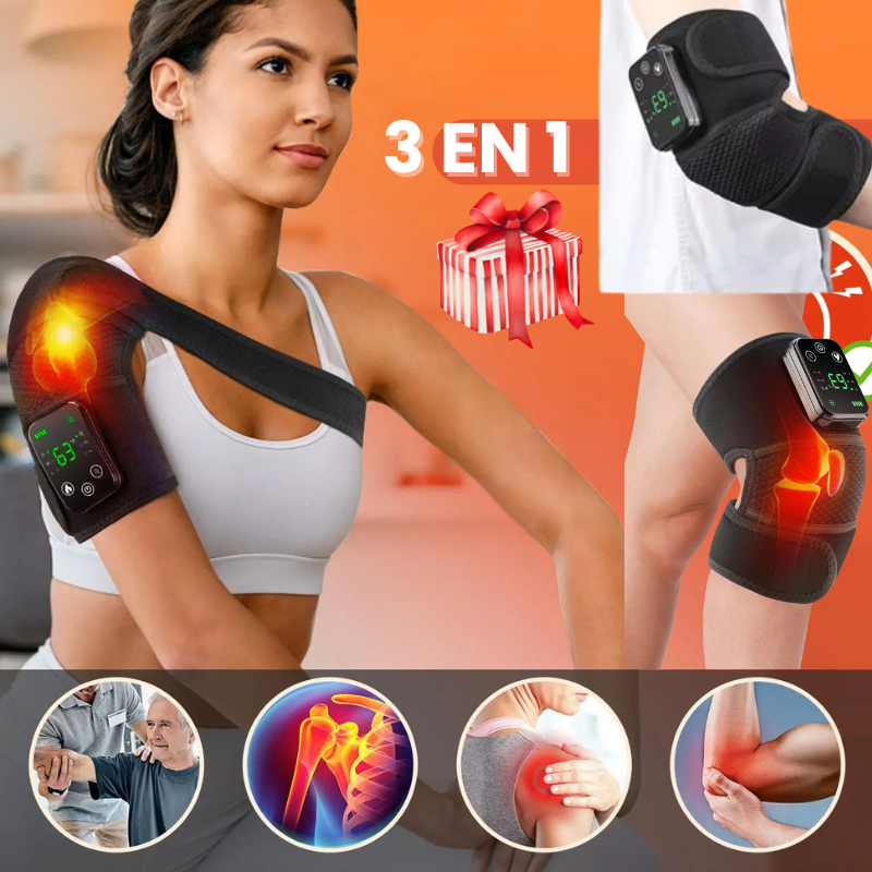 Appareil De Massage Articulaire 3-en-1 | ThermaVibe™ - Approche sport