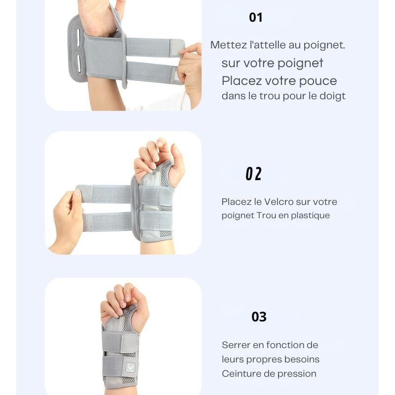 Attelle Poignet Canal Carpien – Soulagement N — image 8/12 accessoire sportif recuperation