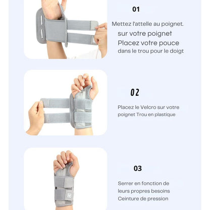 Attelle Poignet Canal Carpien – Soulagement N — image 8/12 accessoire sportif recuperation